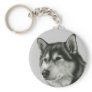 Alaskan Malamute Keychains