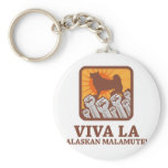Alaskan Malamute Key Chains