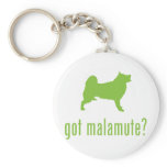 Alaskan Malamute Keychains