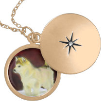 Alaskan malamute lockets