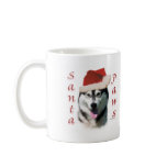 Alaskan Malamute Santa Paws Coffee Mug
