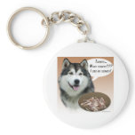 Alaskan Malamute Turkey Keychain