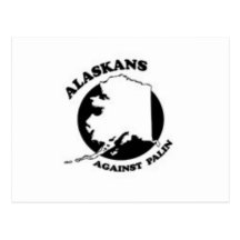 Alaskans against Palin Post Cards