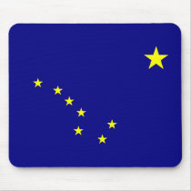 Alaska's Flag Mouse Mat