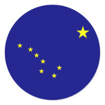 Alaska's Flag Sticker