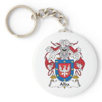 Alba Family Crest Keychain