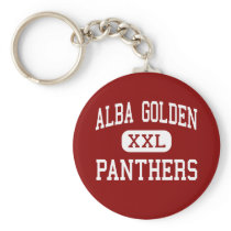 Alba Golden - Panthers - Senior - Alba Texas Keychains