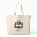 Albanese Family Crest Tote Bags