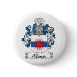 Albanese Family Crest Pinback Button
