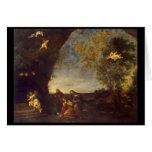 Albani Francesco Holy Women at Chirsts Tomb Greeting Card
