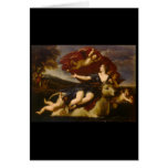 Albani Francesco Rape of Europa Card