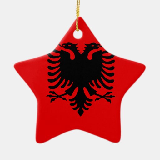 Albania Christmas Tree Ornaments | Zazzle