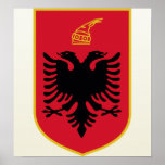 Albania Coat of Arms detail Poster
