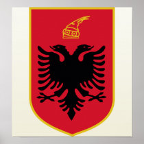 Albania Coat of Arms detail Poster