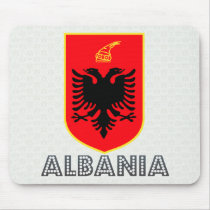 Albania Coat of Arms Mousemats