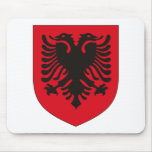 Albania Coat of Arms Mousepad
