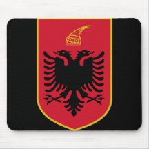 albania emblem mousepad