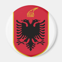 albania emblem refrigerator magnets