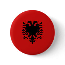 Albania Fisheye Flag Button