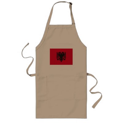 Albania Flag Apron by FlagTshirts