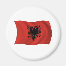 Albania Flag Magnet