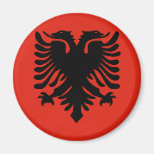 Albania Flag Magnet