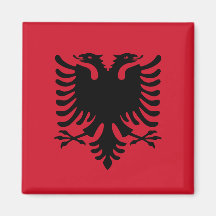 Albania Flag Magnet