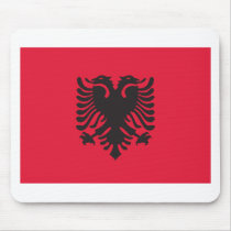Albania Flag Mouse Mats
