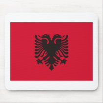 Albania Flag Mousepad