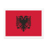 Albania Flag Postcard
