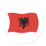 Albania Flag Sticker