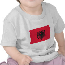 Albania Flag Tee Shirt