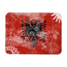 Albania Flag Vinyl Magnets