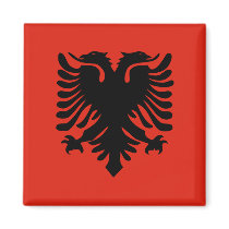 Albania High quality Flag Refrigerator Magnet