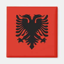 Albania High quality Flag Refrigerator Magnet