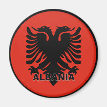 Albania Magnet
