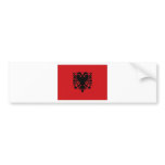 Albania National Flag Bumper Sticker