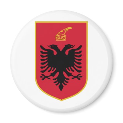 Albania Official Coat Of Arms Heraldry Symbol by inquester