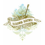 Albania Rocks t-shirts