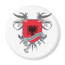 Albania Shield 3 Magnet