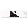 Albania Trendy Peace Sign with Albanian map Bumper Stickers