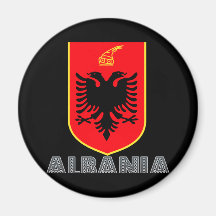 Albanian Emblem Magnets