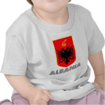 Albanian Emblem Tee Shirts