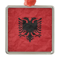 Albanian Flag Ornament