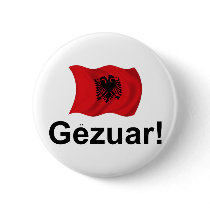 Albanian Gezuar! (Cheers) Pin