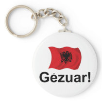 Albanian Gezuar! (Cheers) Key Chain