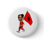 Albanian Girl buttons