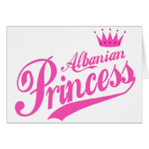 Albanian Princess Card