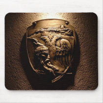 Albanian Shield Mouse Pad