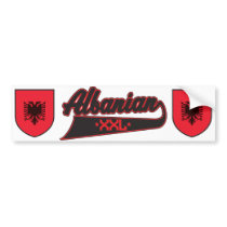 Albanian XXL Bumper Stickers